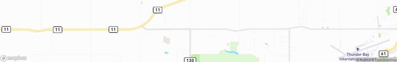 Husky Car Truck Stop - map