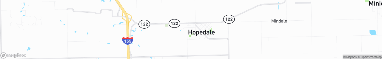 Hopedale - map