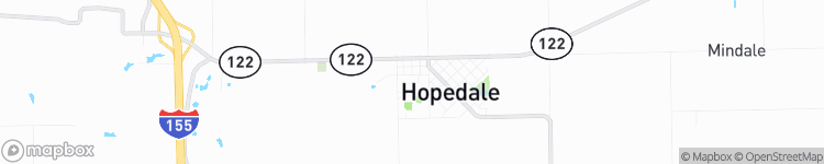 Hopedale - map