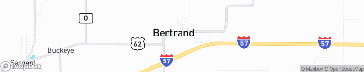 Bertrand - map