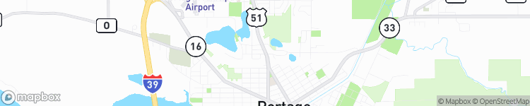 Portage - map