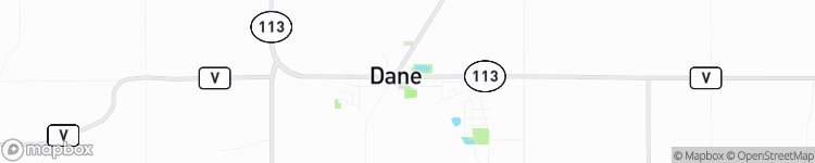 Dane - map