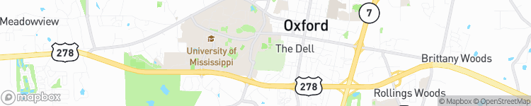 Oxford - map