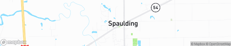 Spaulding - map
