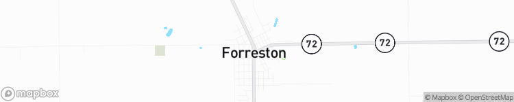 Forreston - map
