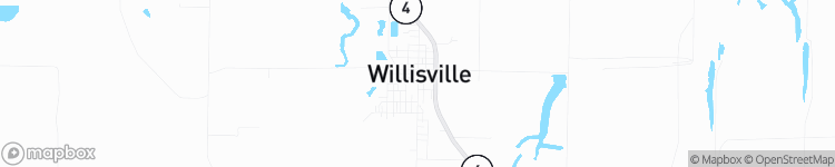 Willisville - map
