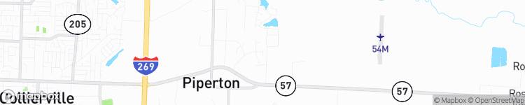 Piperton - map
