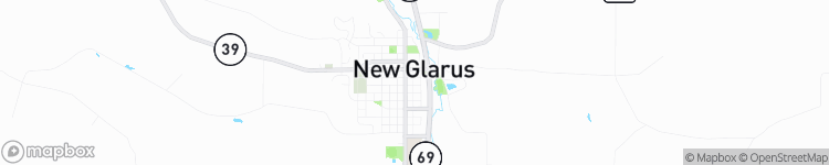 New Glarus - map