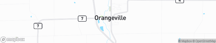 Orangeville - map