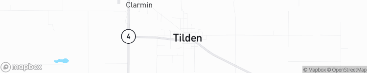 Tilden - map