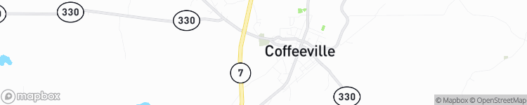 Coffeeville - map