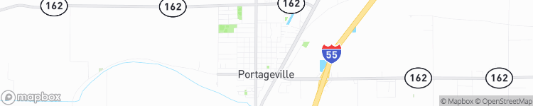 Portageville - map