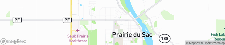 Prairie du Sac - map