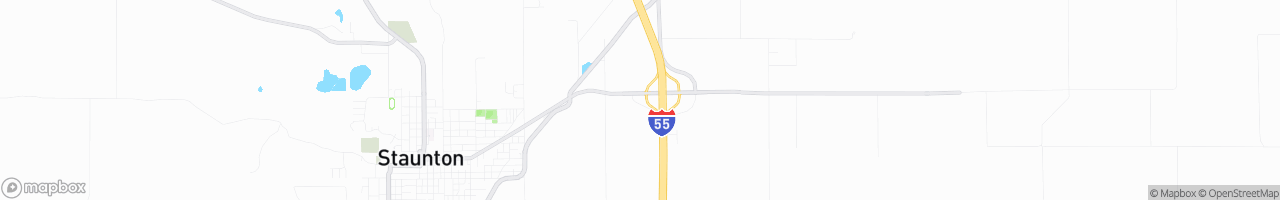 Diamond's Interstate (Phillips) - map