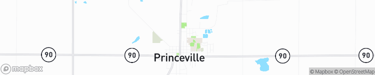 Princeville - map