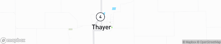 Thayer - map