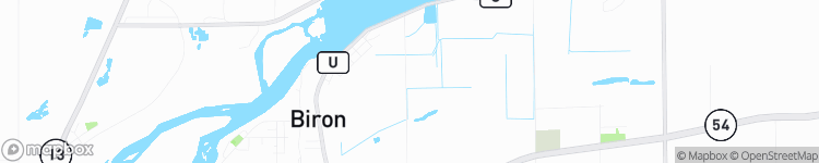 Biron - map