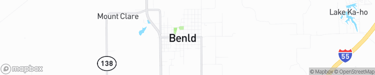 Benld - map
