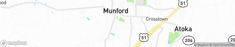 Munford - map