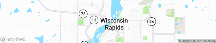 Wisconsin Rapids - map