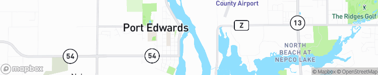 Port Edwards - map