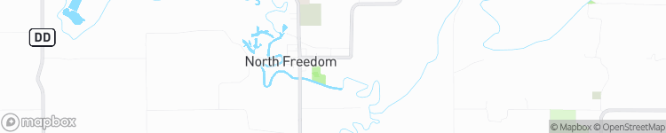 North Freedom - map