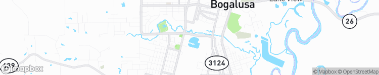 Bogalusa - map