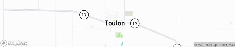 Toulon - map