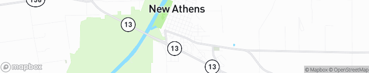 New Athens - map