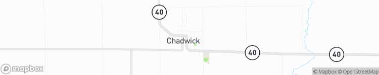 Chadwick - map