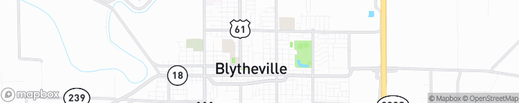 Blytheville - map