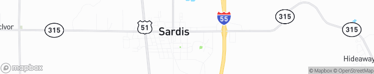Sardis - map