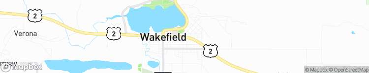 Wakefield - map