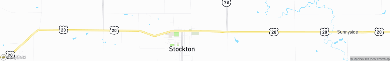 Stockton Travel Center - map