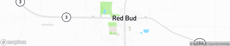 Red Bud - map