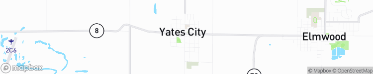 Yates City - map