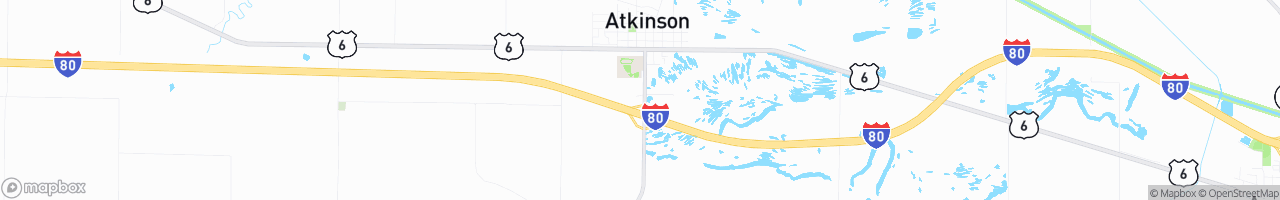 Atkinson Plaza (Shell) - map