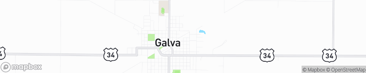 Galva - map
