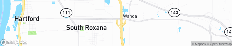 Roxana - map