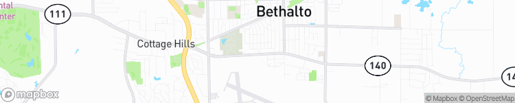 Bethalto - map