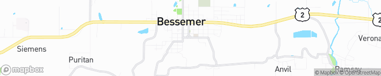 Bessemer - map