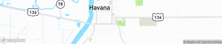 Havana - map