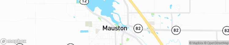 Mauston - map