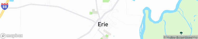 Erie - map