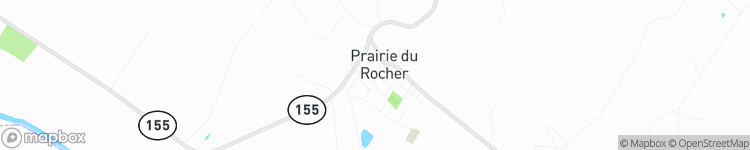 Prairie du Rocher - map