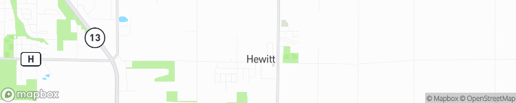 Hewitt - map