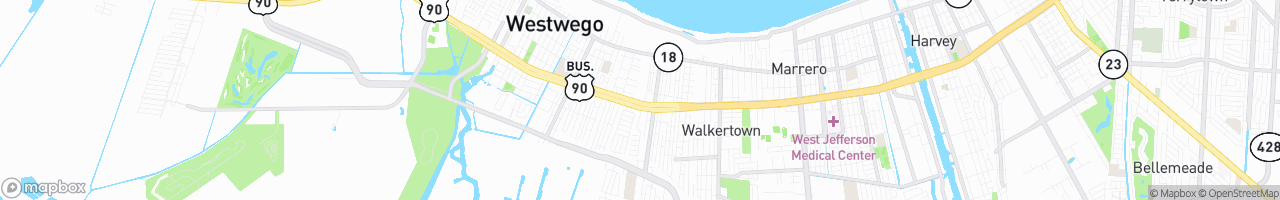 Westwood Truck Plaza - map