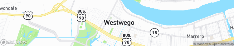 Westwego - map