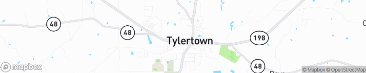 Tylertown - map
