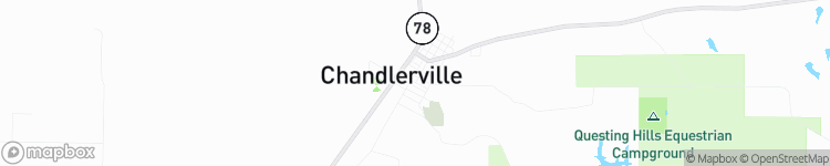 Chandlerville - map